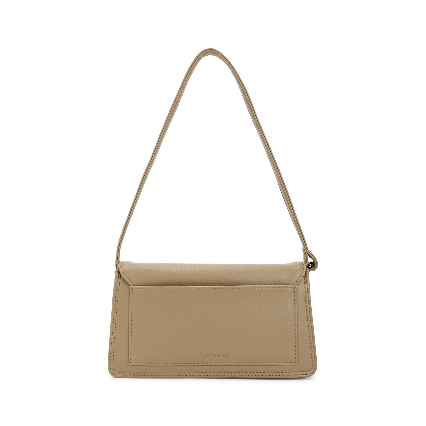 Fastrack Olive Flex Shoulder Bag | Faux-Leather Women’s Bag | Shoulder Bag For Casual Carry