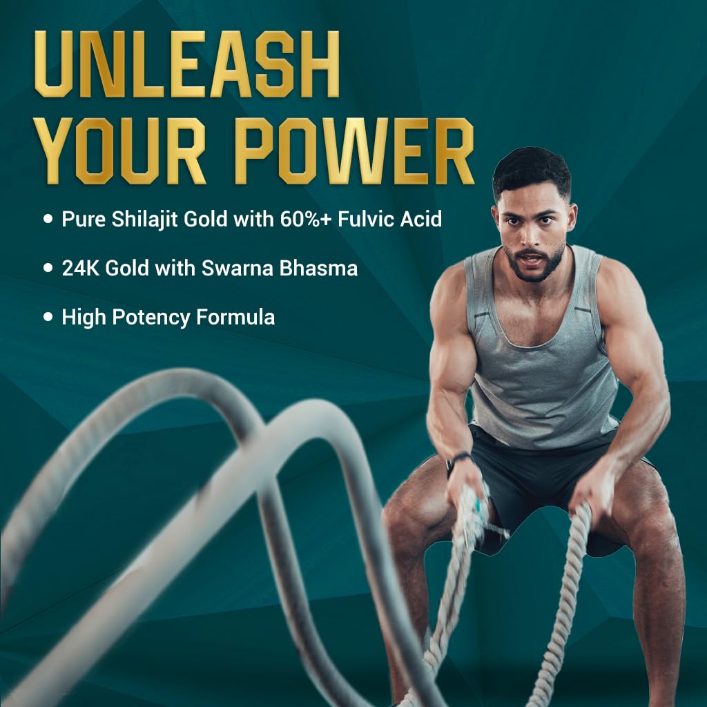 SESA Shilajit Gold 60 Capsules with 60%+ Fulvic Acid 100% Natural Ayurv- image 9