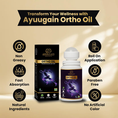 Ayuugain Ortho Oil Roll On For Joint Pain, Back Pain, Knee Pain, Should- image 6