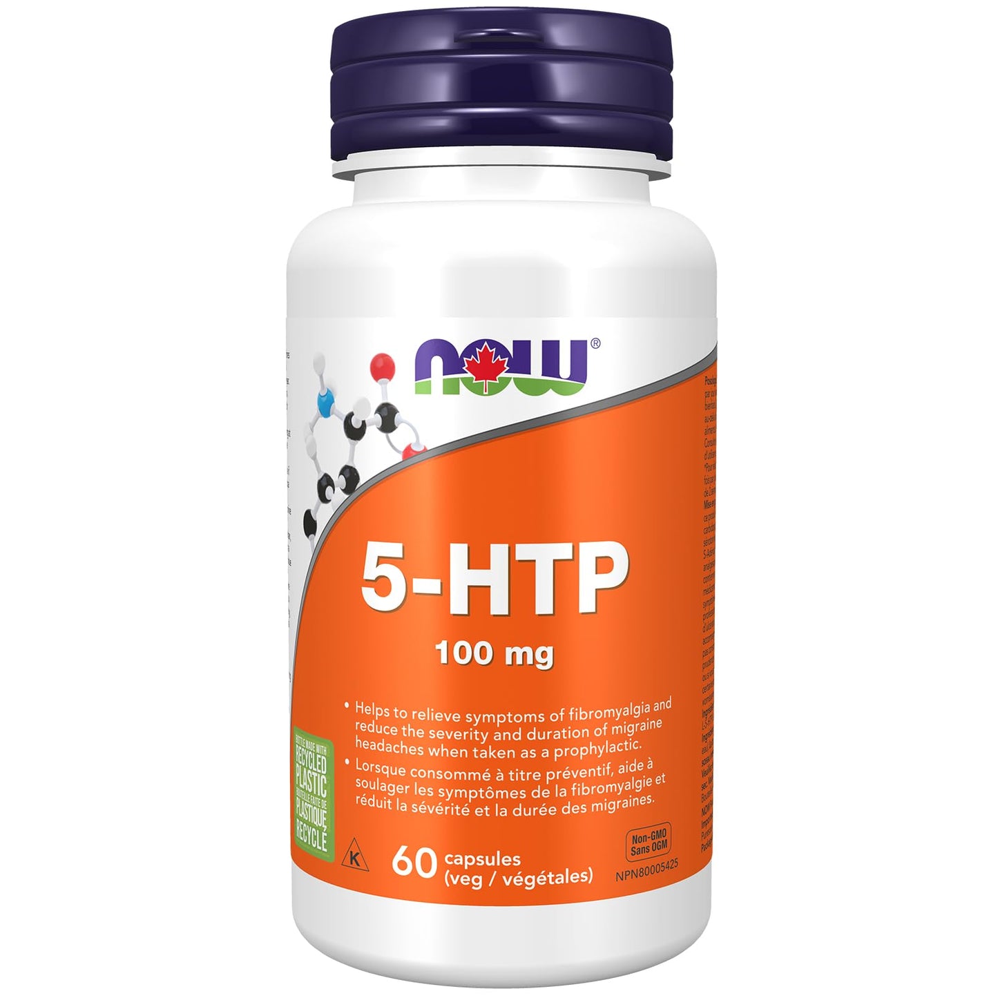 Now 5-HTP 100mg 60vcap