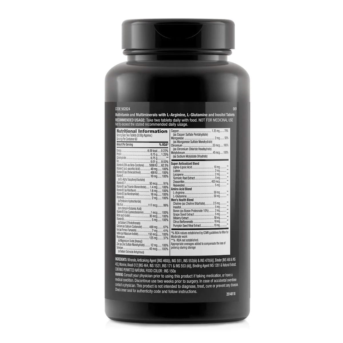 GNC Triple Strength Fish Oil (60 Softgels) & GNC Mega Men Multivitamin for Men (120 Tablets) Combo