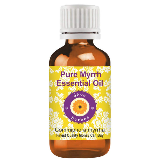 Deve Herbes Pure Myrrh Essential Oil (Commiphora myrrha) Natural Therapeutic Gra