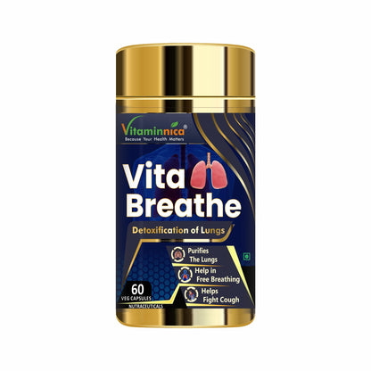 Vitaminnica Biotin + Vita Breathe Combo – 120 Capsules