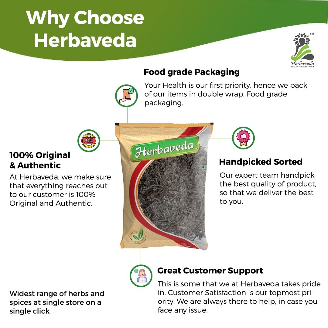 Herbaveda- Wormwood tea (dried) 50g | Artemisia Absinthium | Aids digestion & improves appetite | Afsanteen herb | Artemisia | absinthium