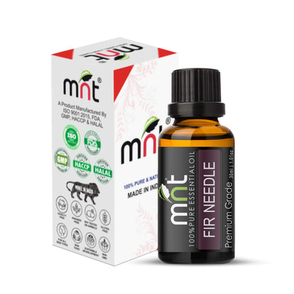 MNT Fir Needle Essential Oil 100% Pure Natural & Therapeutic Grade for Aromatherapy, hair, Skin & weight loss (30ML)