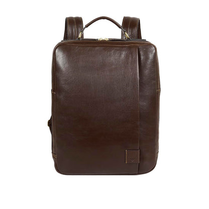 Hidesign Gitano 02 Dark Brown Men Backpack - L