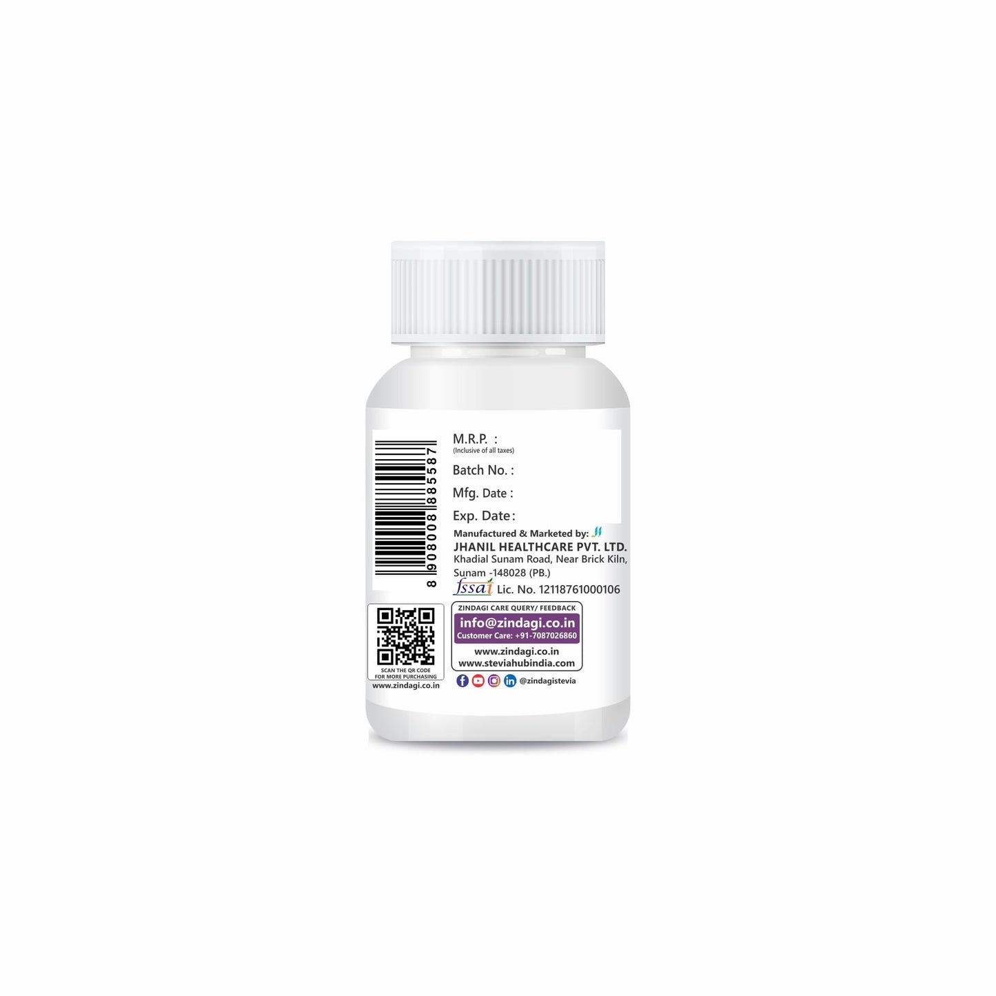 Zindagi Ashwagandha Capsules | Herbal Supplement| (Pack of 3))