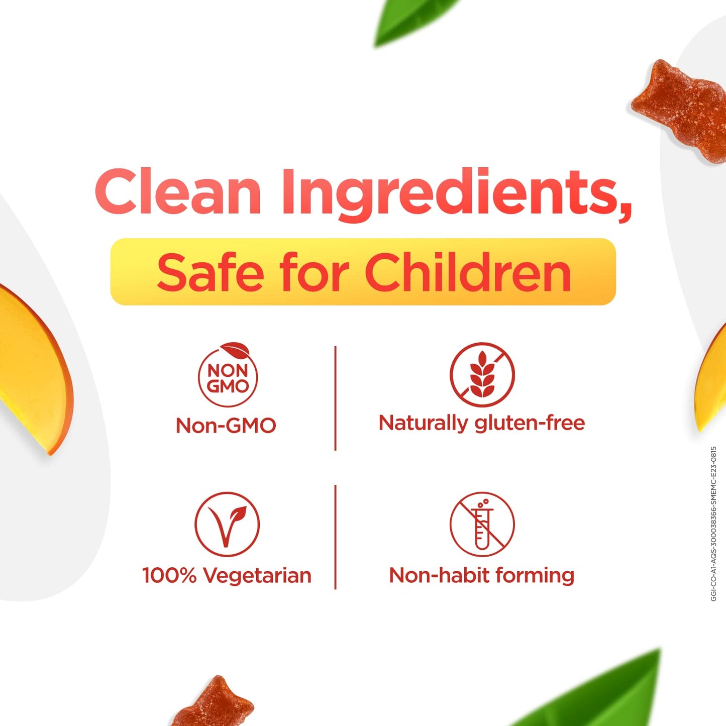 Dr. Reddy's CeleHealth Kidz Immuno Plus Multivitamin Gummies with Wellmune, Vitamin C & Zinc for Kids (4 - 12 Years) | Supports Immunity and Digestion | Pulpy Mango Flavour | 30 Gummies - Pack of 2 | 100% Vegetarian