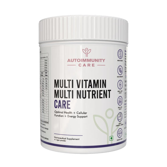 Autoimmunity Care Multi-Vitamin Multi Nutrient Care - Daily Multivitamin with A, D, E, K, B-Complex, C, Multiminerals, Micronutrients for Optimal Health, Cellular Function, Energy Support