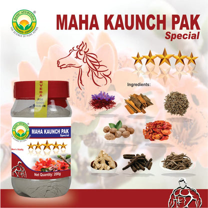 Basic Ayurveda Maha Kaunch Pak Special (200 gram) | Ayurvedic Pak | Imp- image 6