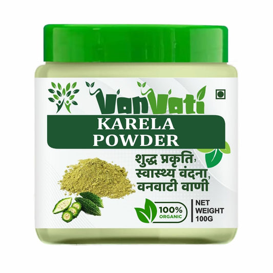 VANVATI Premium Karela Powder Herbal For Health Care And Wellness Powder 100gm