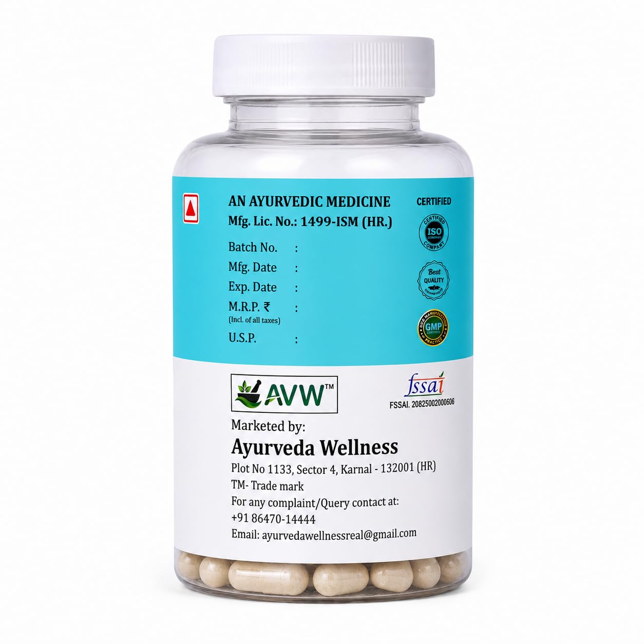 AVW Sleep Plus Ayurvedic Capsules – 60 Capsules | Advanced Herbal Night Support for Relaxation, Calm Mind & Restful Wellness