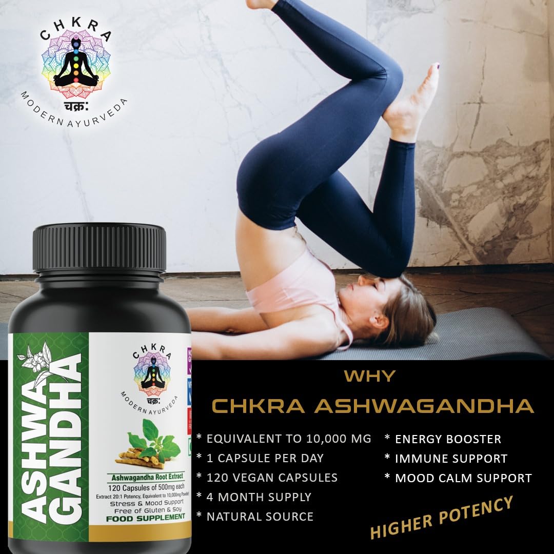 MUFASA Organic Ashwagandha 1000 mg - 90 Vegan Capsules - Pure Organic Ashwagandha Powder and Root Extract Capsules - Stress Relief, Mood Enhancer