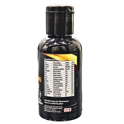Herbal Samrat Ultra Action Wellness Combo – Herbal Oil 30ml + Stamina Capsules, 30 Count – Men