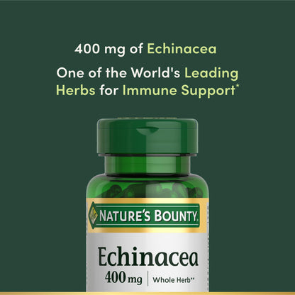 Nature's Bounty Echinacea, 100 Capsules