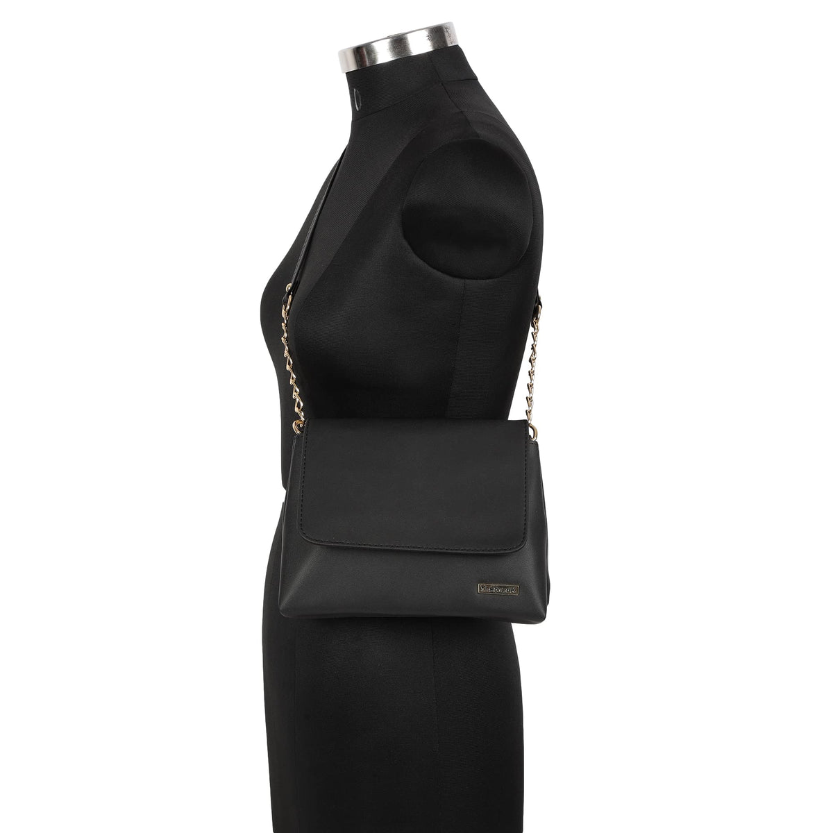 Fastrack Ivory Black Structured Everyday Sling Bag For Girls