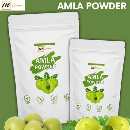 mGanna Amla Powder/Indian Gooseberry/Emblica Officinalis for Skin, Hair & Health Care 227gm / 0.5lbs
