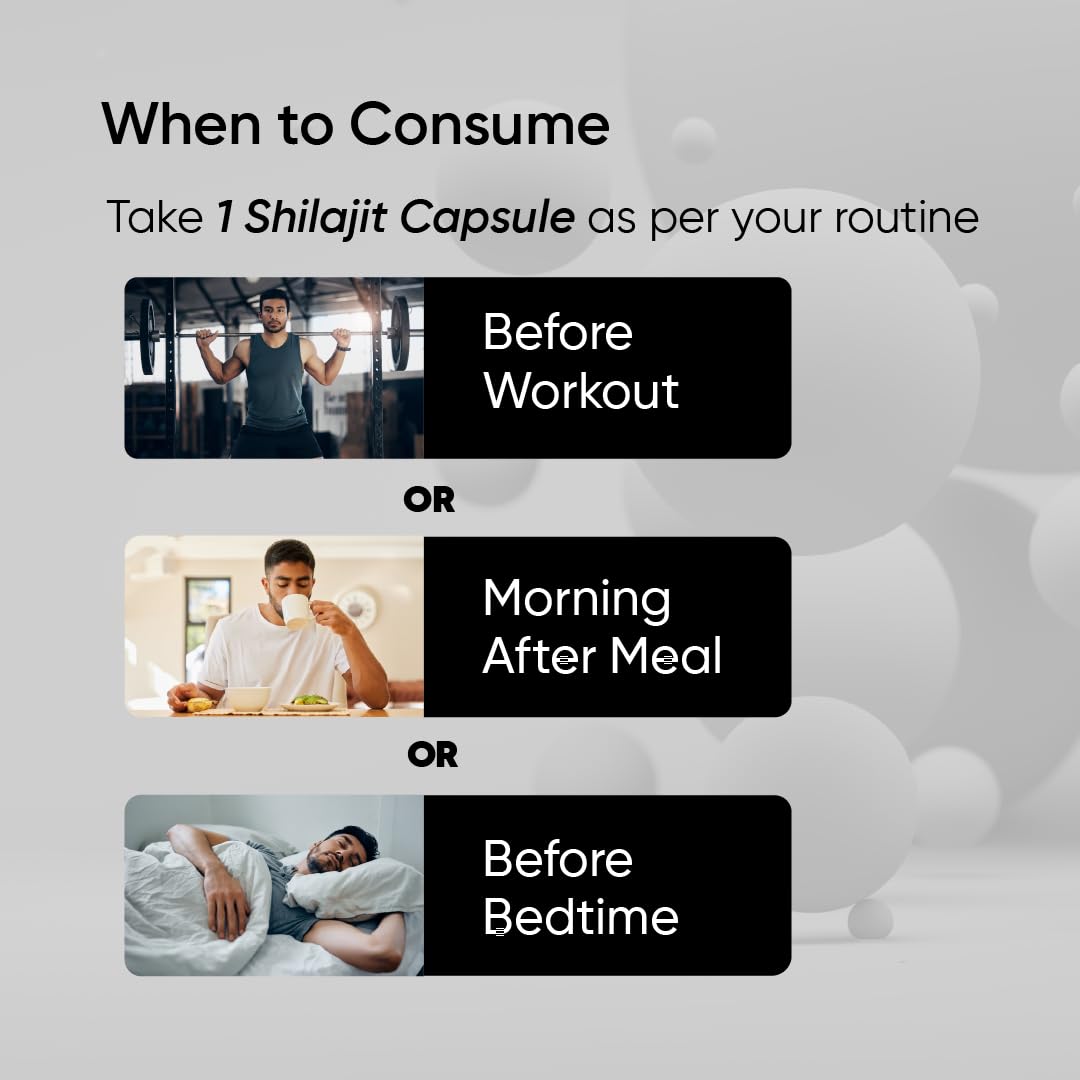 Panchamrit Himalayan Shilajit Sustained Release Capsules for Men & Wome- image 3