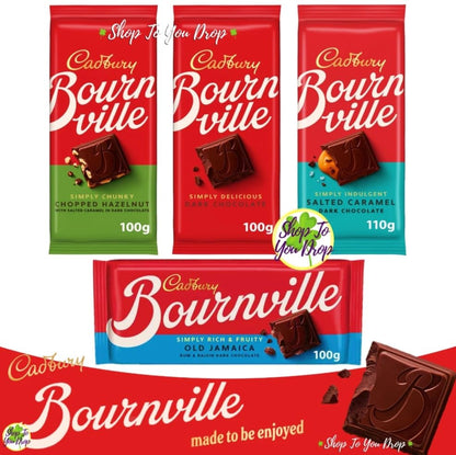 Cadbury Bournville Dark Chocolate Bar, Simply Chunky, 100g