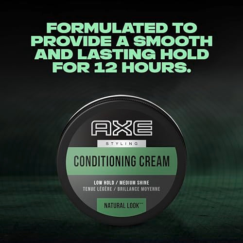 Axe Styling Cream Natural Understated Look 2.64 oz.