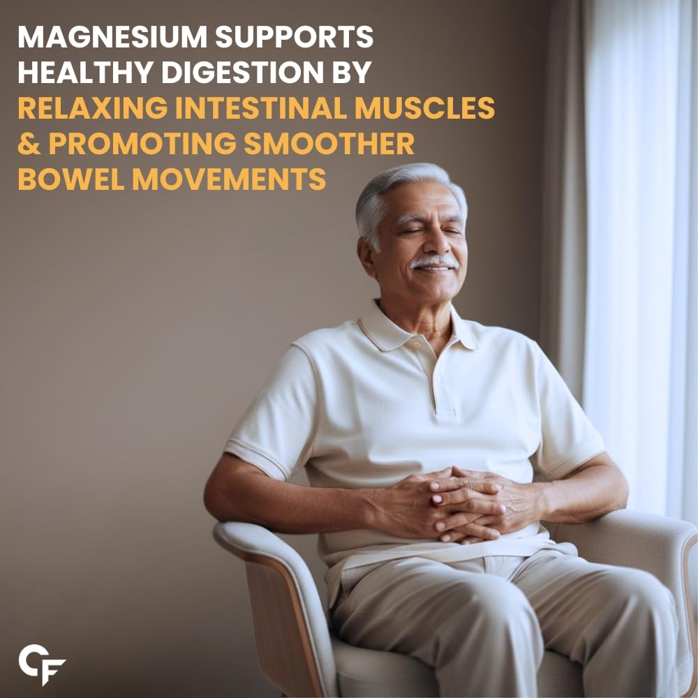 Carbamide Forte Magnesium Citrate Tablets 2400mg Per Serving | Magnesium citrate Supplement Supports Muscle Recovery & Energy Levels - 120 Tablets