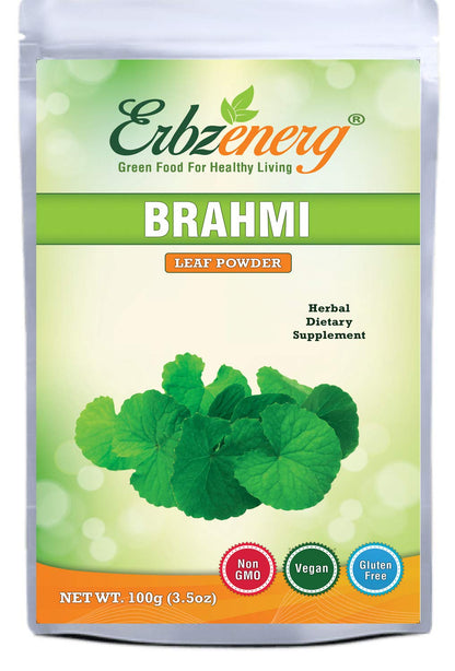 ERBZENERG Organic BRAHMI (Bacopa monnieri) Powder 100g