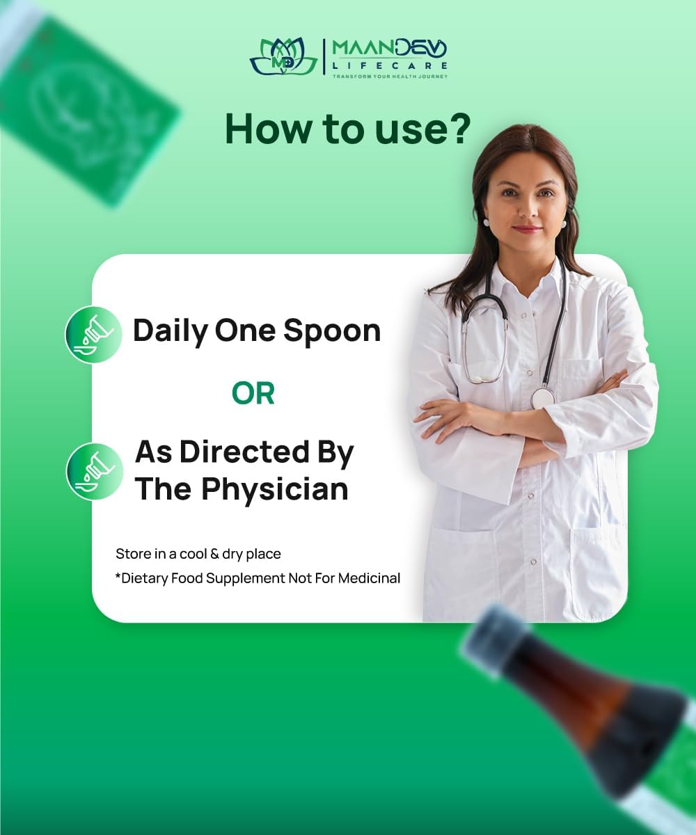 Maandev Lifecare Instaflow Sugar-Free Multivitamin Syrup & Kolesta Ayurvedic Heart Health Syrup | Energy, Immunity & Cardiac Support | Herbal & Sugar-Free Wellness Combo for Men & Women