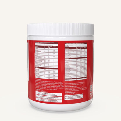 Pro360 Ortho Bone and Joint Care Supplement Nutrition Powder with Glucosomine Chondroitin MSM Collagen Peptides Boswellia Serrata Hyaluronic Acid - Vanilla Flavour, (250+250) g (Nonveg) Pack of 2