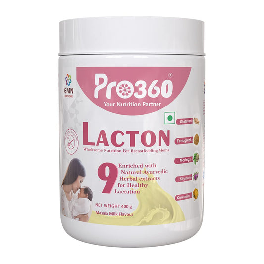 Pro360 Lacton for Breastfeeding and Lactating Mothers Milk Supplement Powder - M