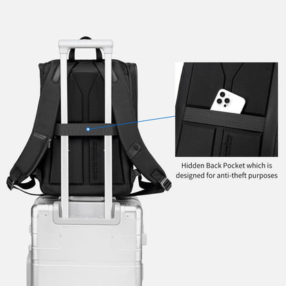 Arctic Hunter Laptop Backpack for Men Women 18L Innovative Nylon Water-repellent Ergonomic EVA Back 15.6" Stylish Laptop Bag Anti-theft Buckle Office Backpack for Daily Commuting College