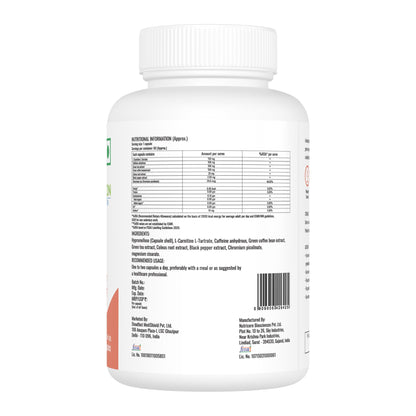 Steadfast Nutrition Leanfast Fat Burners Metabolism Booster Weight Loss Supplements (60 Capsules)