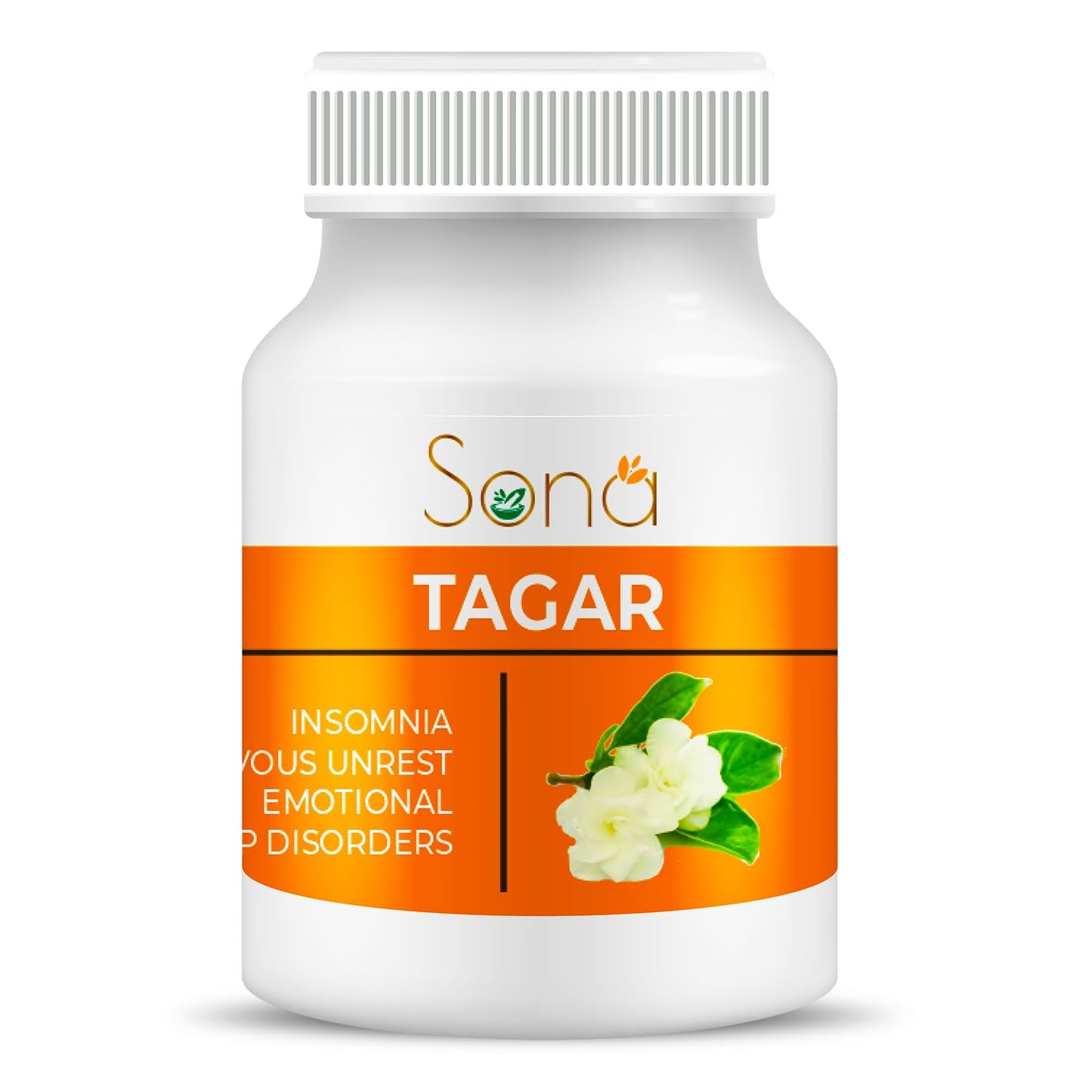 Sona Healthcare Ayurvedic Tagar Capsule for Quality Sleep (60 Cap)