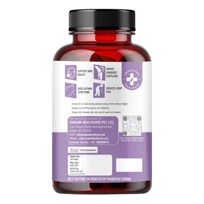 RASKAM BOSWELLIA Serrata Extract - 120 Vegetable Capsules