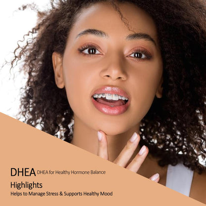 ANC DHEA 50mg | Supports Healthy Mood | 90 Capsules (Pack of 1-)
