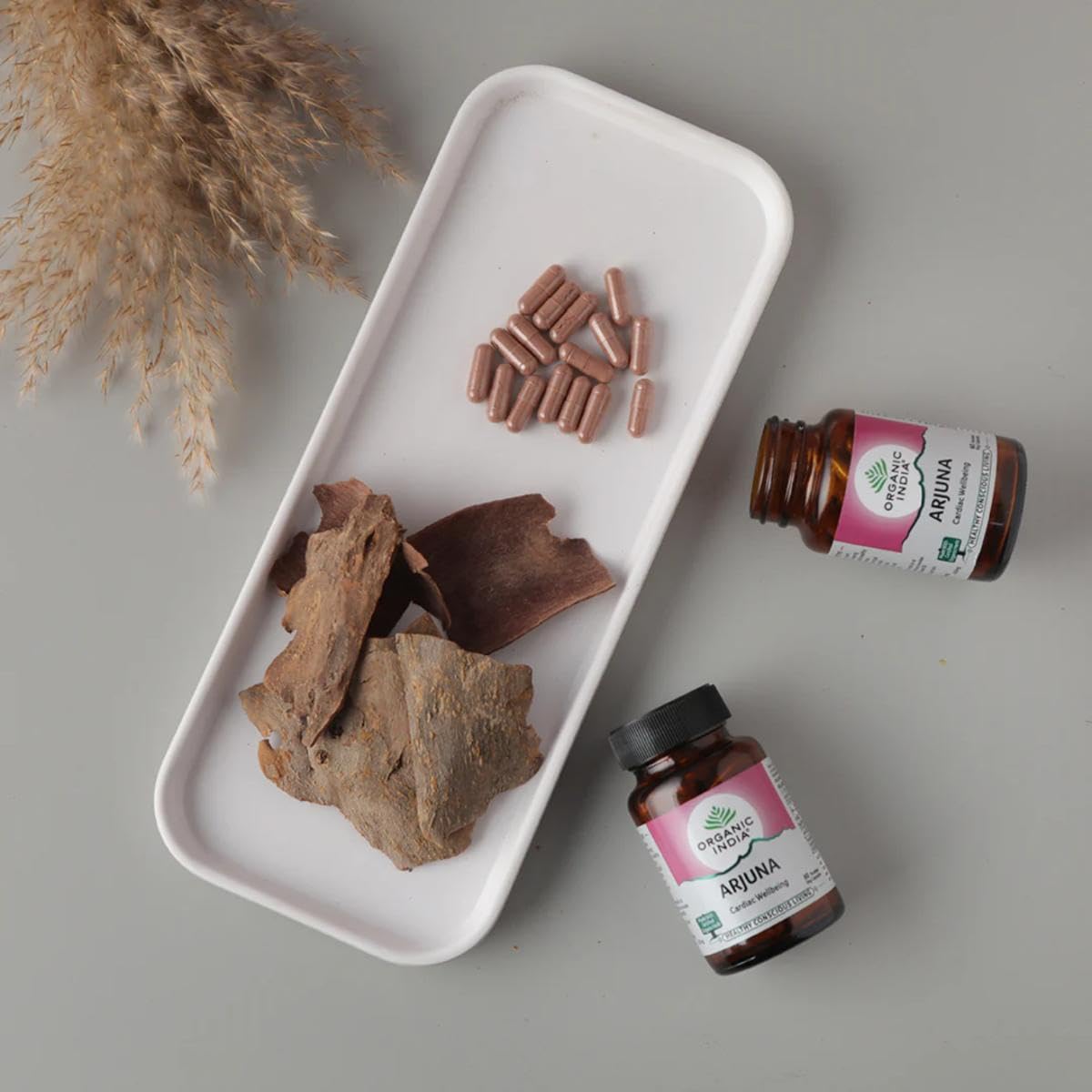 A TATA Product - Organic India Arjuna - 60 Veg Capsules- image 3