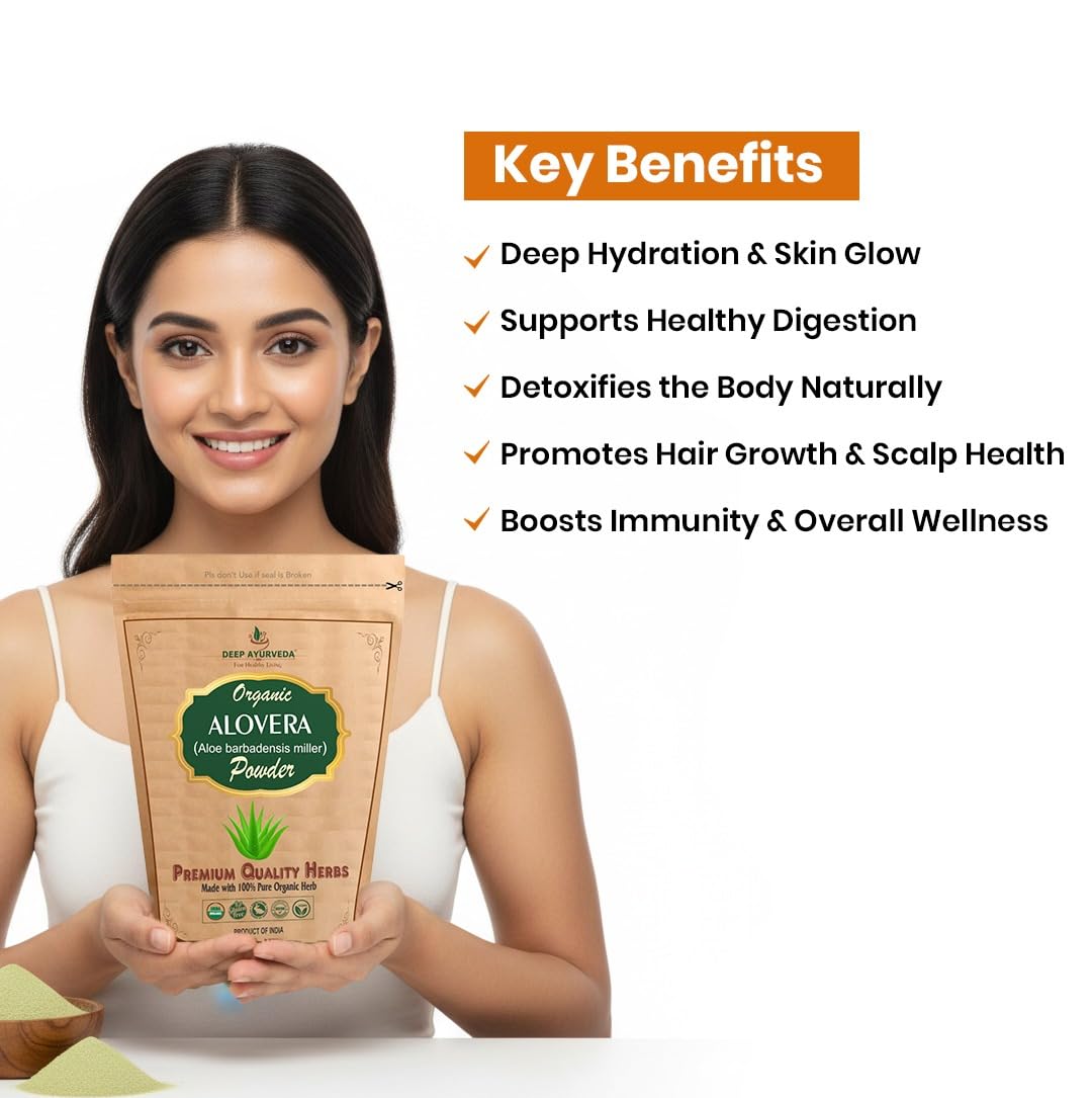 Organic Aloe Vera Powder – Plant-Based Superfood