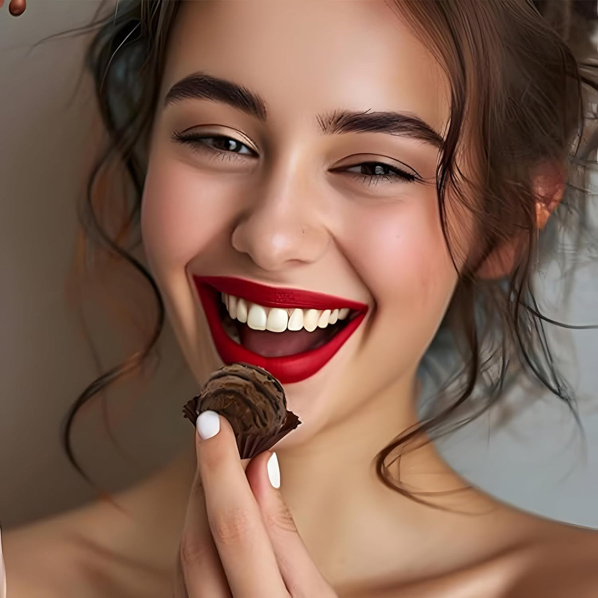 WINNI - Premium 24 Pcs Truffle Chocolates Gift Pack | Belgian Dark Chocolates Gift | Handmade Celebration Chocolate Gift Box For Birthday, Anniversary, Valentine, Partner, Couple, Girlfriend, Boyfriend, Girls, Boys, Students, Kids | Imported Chocolates Bo