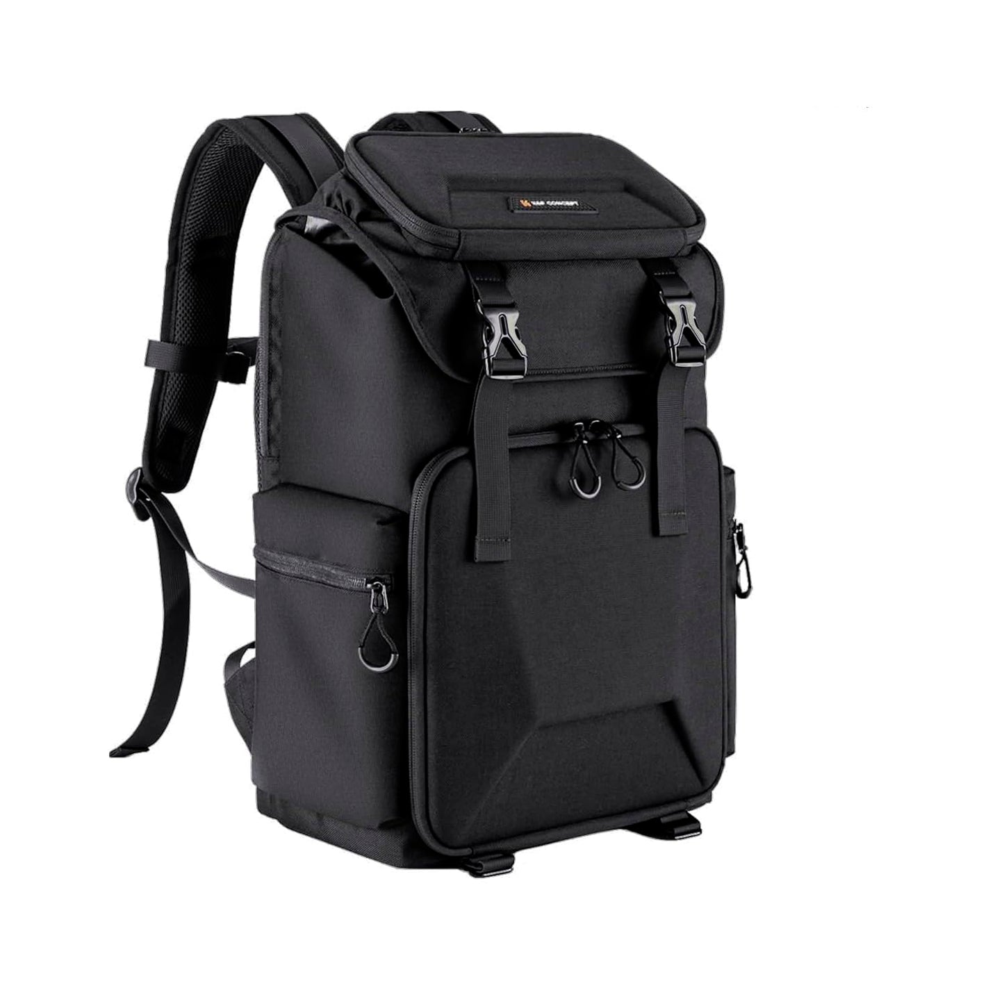 K&F Concept Camera Backpack, Hard Shell Camera Bag, Large Capacity Photography Backpack with 15.6" Laptop Compartment & Tripod Holder & Rain Cover, Bags for DSLR SLR Cameras and Accessories