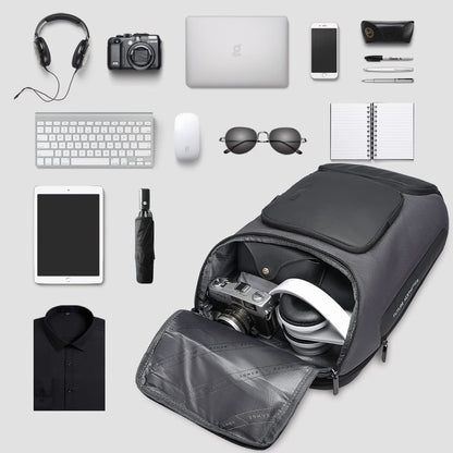 BANGE Laptop Backpack，Business Travelling Backpack with USB Charger Por- image 2