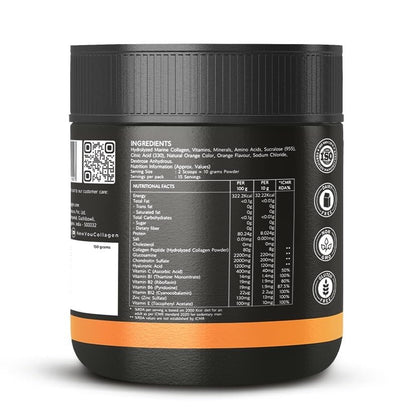 NewYou Collagen Active Performance Booster | Enhances Joint Movement, Bone Strength & Flexibility | Helps Reduce Back & Knee Pain | Japanese Marine Collagen + Glucosamine + Hyalu