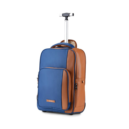 Assembly Jetson 30L Trolley Laptop Backpack for Men Women 15.6 Inch Office Travel Bag Blue