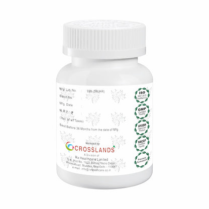 Crosslands Triphala Ayurvedic Capsules – Vitamin C & Antioxidants - 60 Capsules