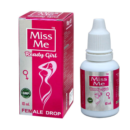 READY GIRL Ayurvedic Female Wellness Drops for Women |10 ml | Herbal Daily Wellness Support with Shatavari | Liquid Drops for Energy Vitality & Mood Balance | Mix with Water, Juice or Milk