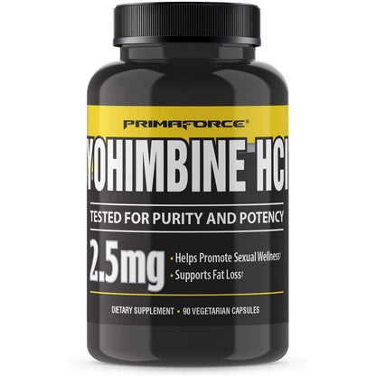 Primaforce,Yohimbine HCl,2.5 mg,90 Veggie Caps PMF-02039, 80 grams