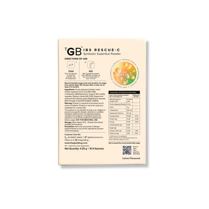 The Good Bug Ibs Rescue C Supergut Powder For Constipation Relief & Irr- image 2