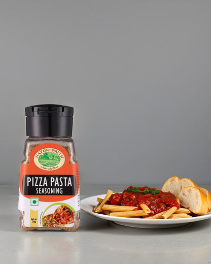 NATURESMITH PIZZA PASTA SEASONING-70g || SMALL SPRINKLER READY TO USE JAR ||