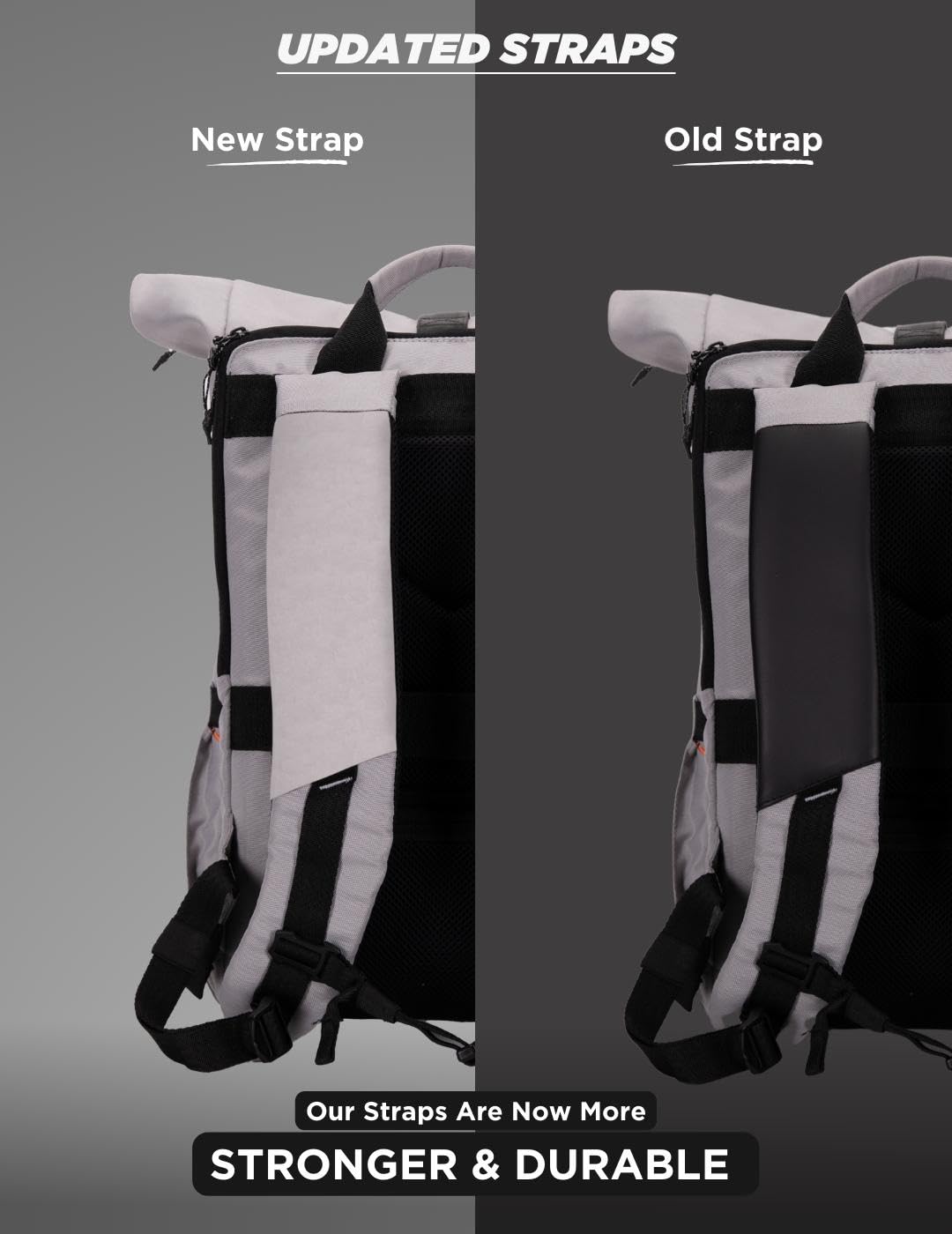 CarryPro URBX 25 Ltrs(Mist Grey), Urban Exploration Laptop Backpack(16- image 2