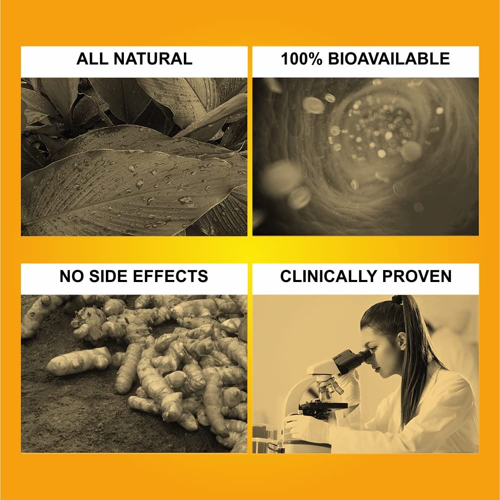 GOA NUTRITIONS Curcumin Supplements With Piperine (95% Curcuminoids), G- image 6