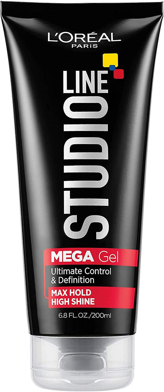 L'Oreal Studio Line Mega Gel Max Hold for Unisex, 6.8 Ounce