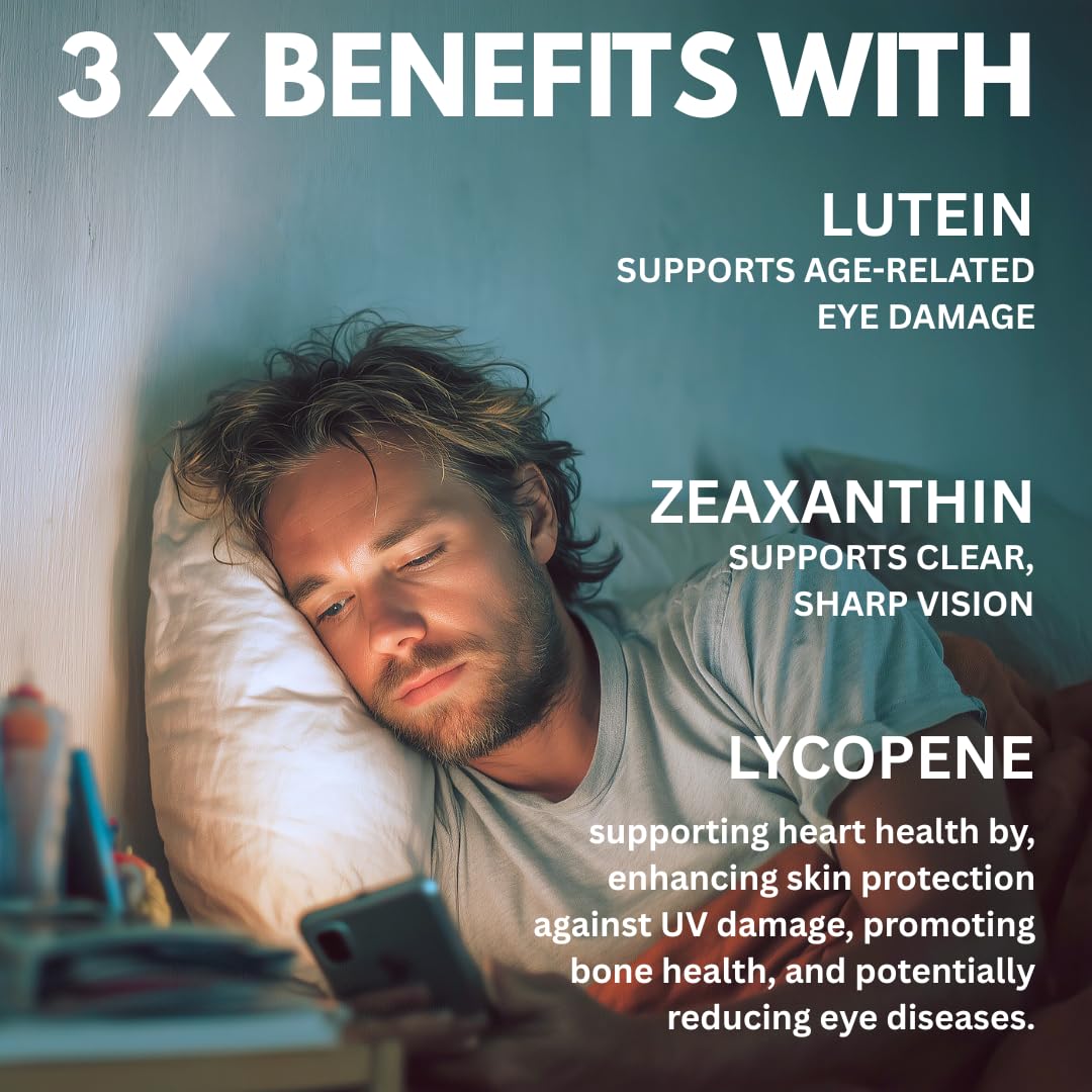 Knoll Healthcare Nutrinol Eye Defense Gummies with Lutein & Zeaxanthin | Reduces Digital Strain | Orange Flavor 30 Gummies | Eye Vision Support Supplement for Men & Women | Natural 9 Ingredients